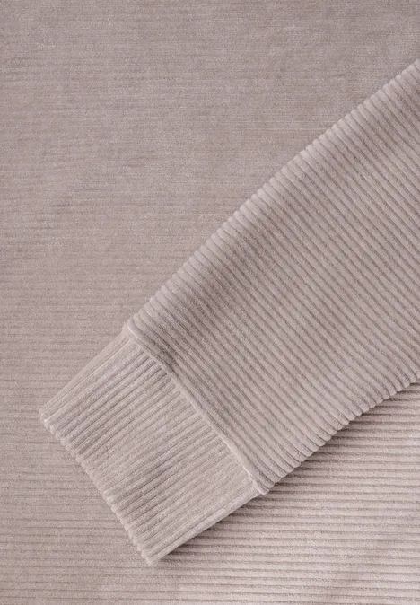 Cordshirt light mocha beige
