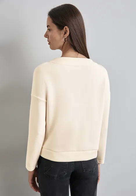 Chemise en soie lucid white