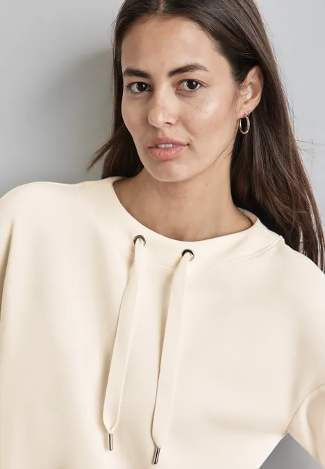 Chemise en soie lucid white