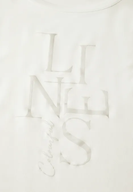 Shirt mit Artwork off white