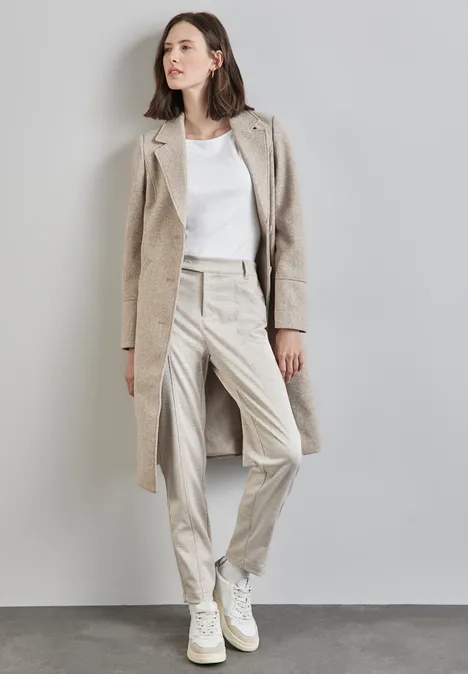 Basic Langarmshirt White