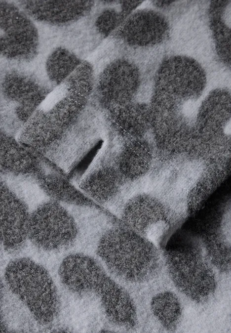 Bedrucktes Shirt echo grey