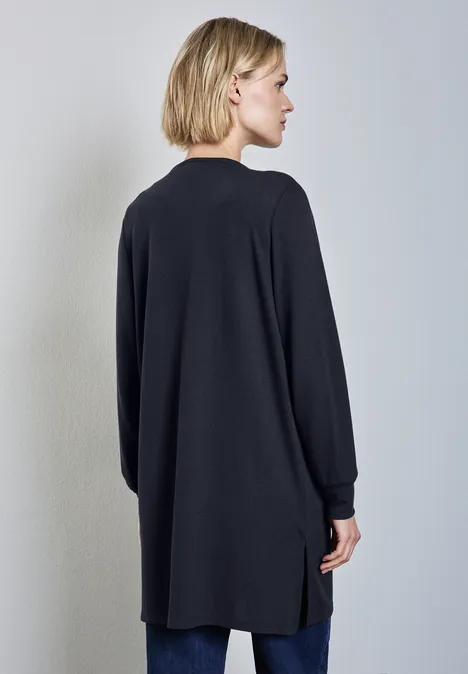 Lange Jacke deep blue