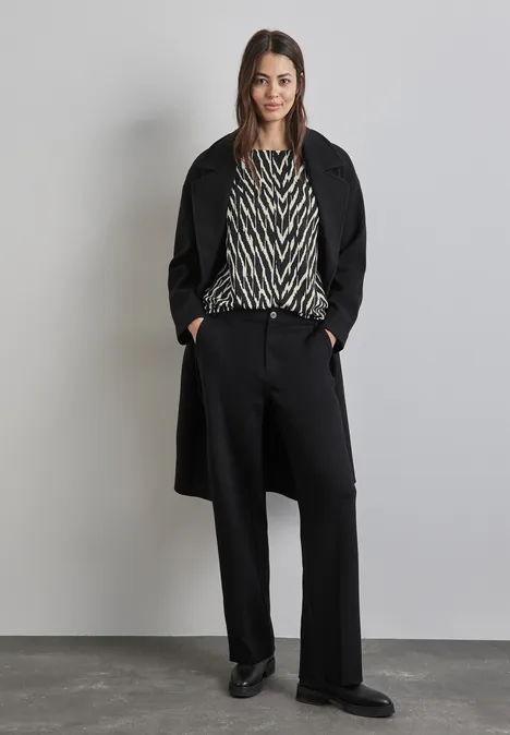 Bedrucktes Shirt Black