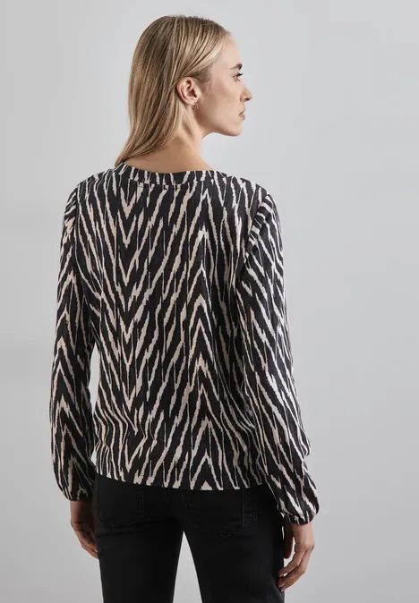 T-shirt imprimé Black
