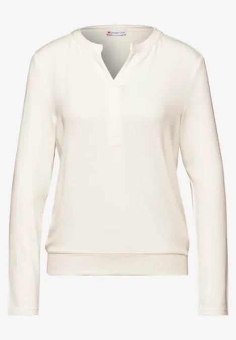 Jersey-Shirt lucid white