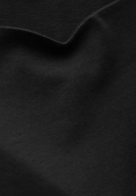 Softes Langarmshirt Black