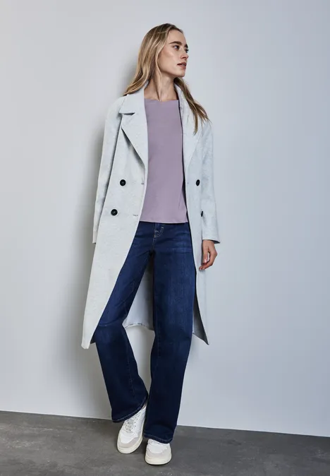Softes Langarmshirt wisteria purple