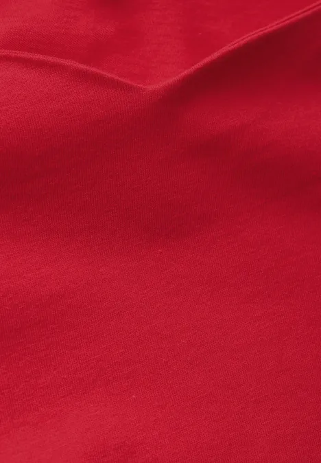 Softes Langarmshirt glory red