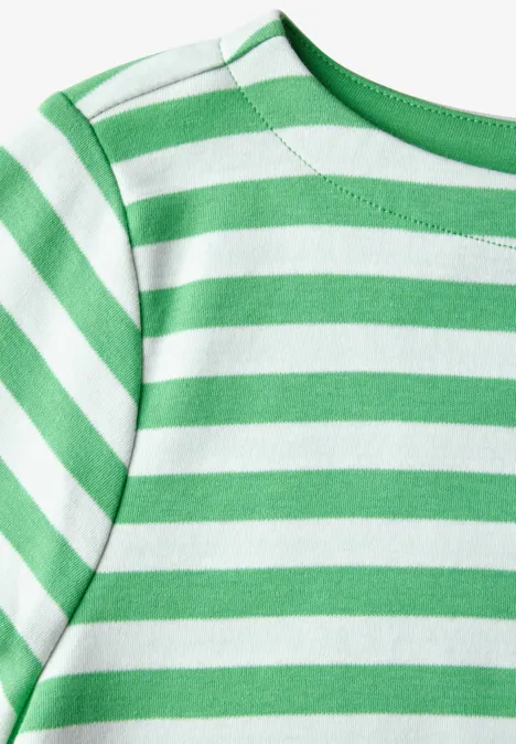 Gestreiftes Shirt tendril green Gestreiftes Shirt tendril green