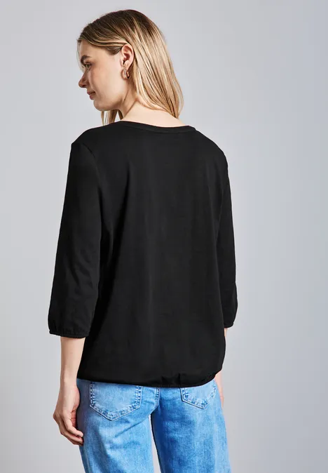 Jersey-Shirt Black