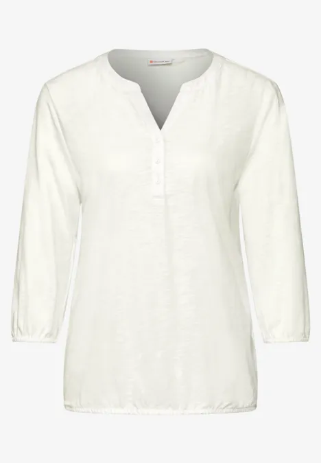 Jersey-Shirt off white