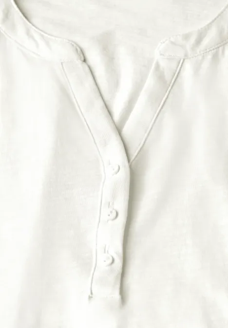Jersey-Shirt off white