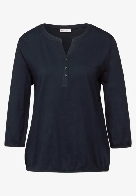 T-shirt en jersey deep blue