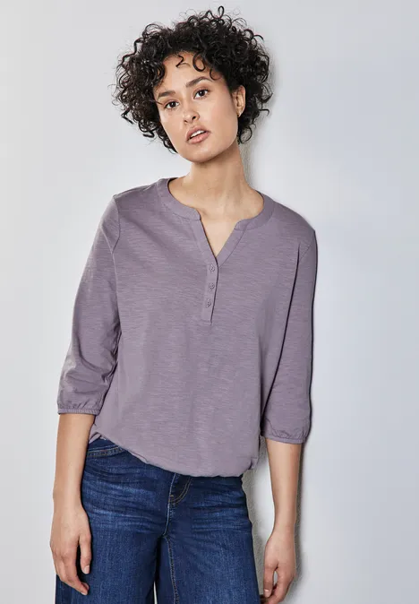 Jersey shirt wisteria purple