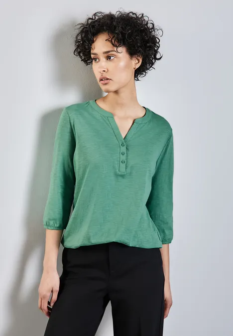 T-shirt en jersey sunlit green
