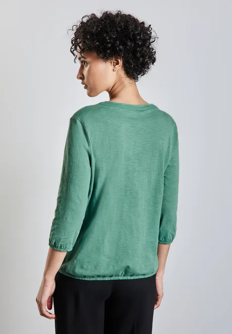 T-shirt en jersey sunlit green