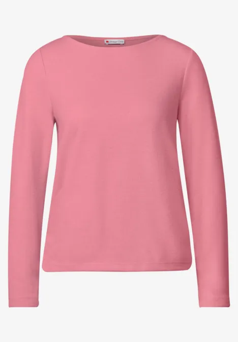 Shirt mit Raffungen sugar coral mel.