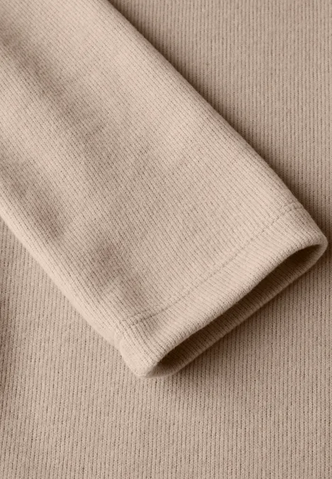 Shirt mit Raffungen honey sand mel.
