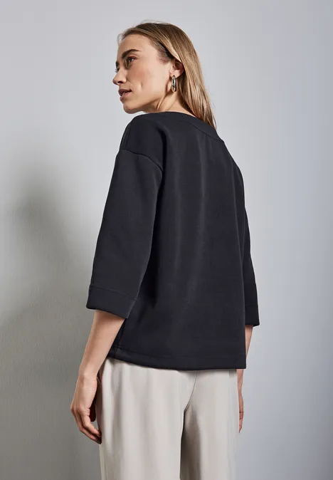 Softes Oversize Shirt deep tint blue