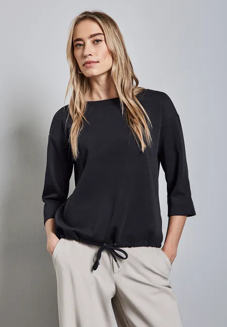 Softes Oversize Shirt deep tint blue