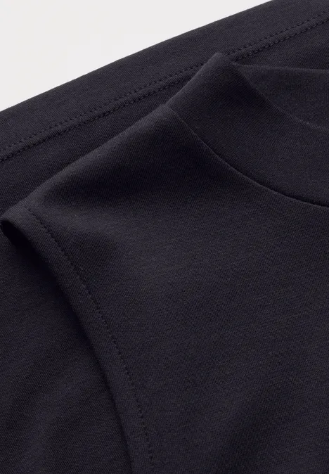 Top mit Turtleneck deep tint blue