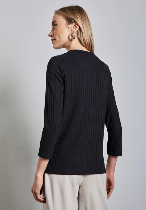 Shirt mit Knöpfen deep tint blue