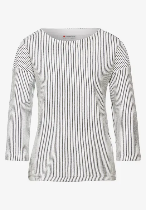 Gestreiftes Shirt deep tint blue