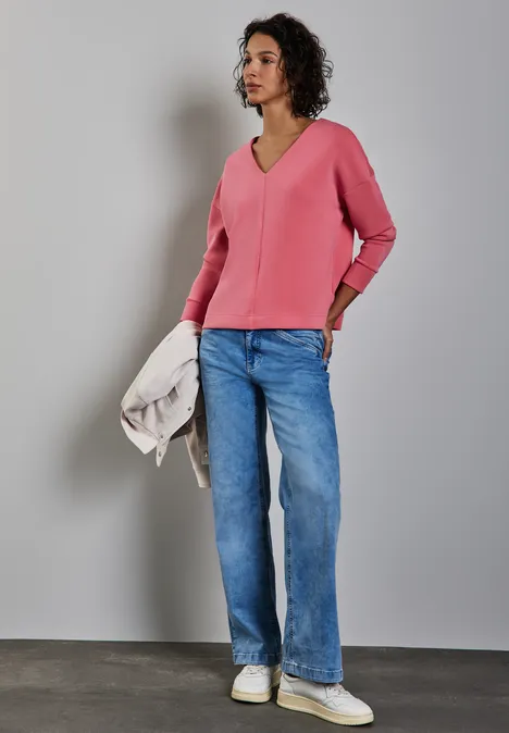 Silk-Look Shirt desert berry