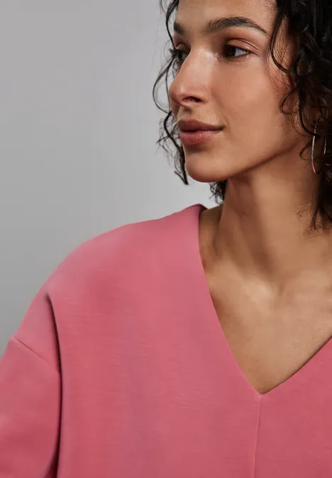 Silk-Look Shirt desert berry
