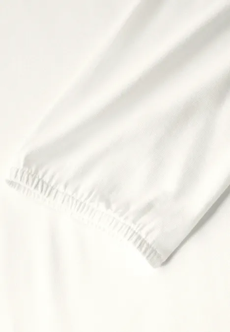 Langarmshirt off white