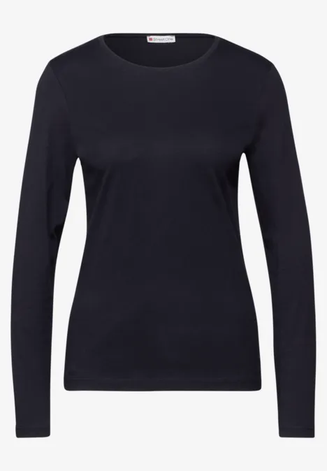 Basic Shirt deep tint blue