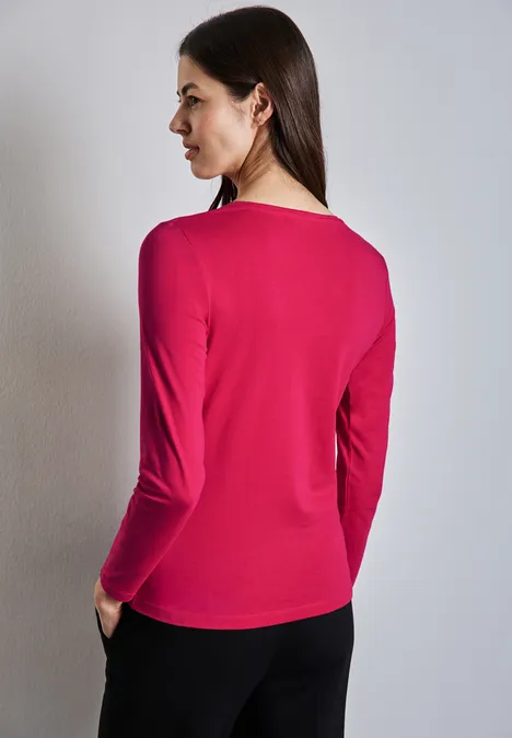 Basic Shirt power berry
