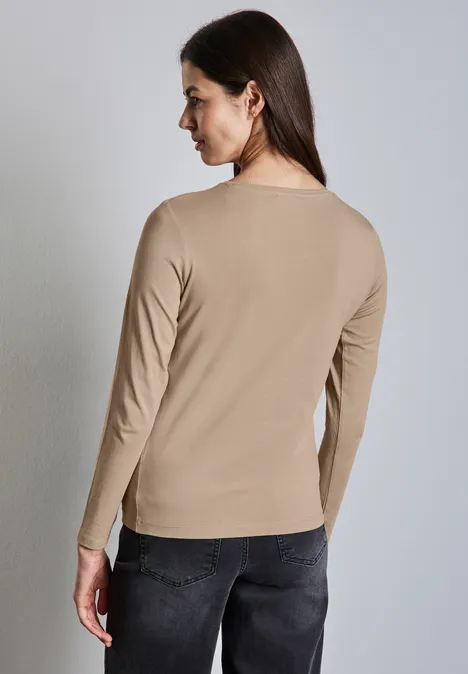 Basic Shirt bisquit brown