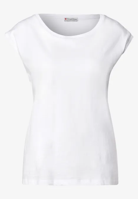 Shirt zonder mouwen White
