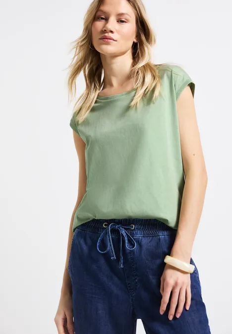 Ärmelloses Shirt soft jade green