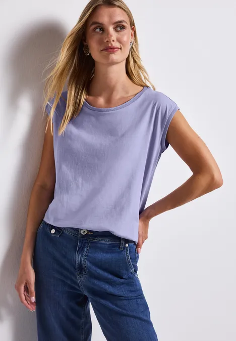 Ärmelloses Shirt viola lilac