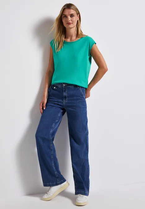 Ärmelloses Shirt atlantis green