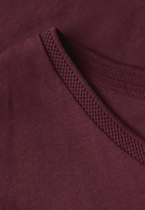 Ärmelloses Shirt dark cherry red