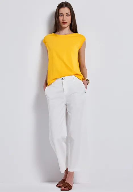 Ärmelloses Shirt marigold yellow