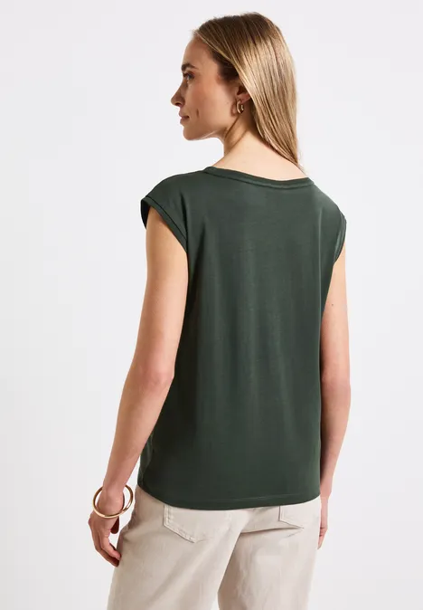 Ärmelloses Shirt mid green