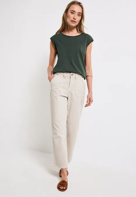 Ärmelloses Shirt mid green