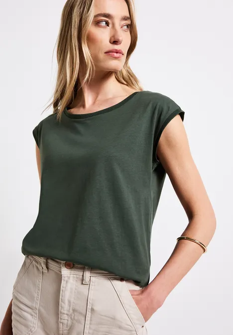 Ärmelloses Shirt mid green
