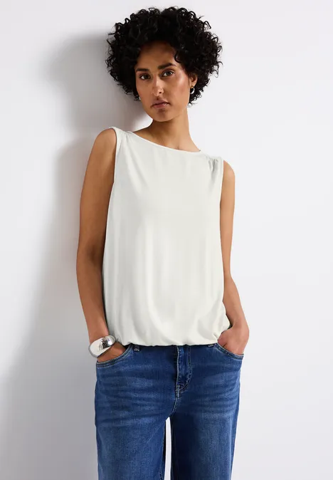 Basic Top off white
