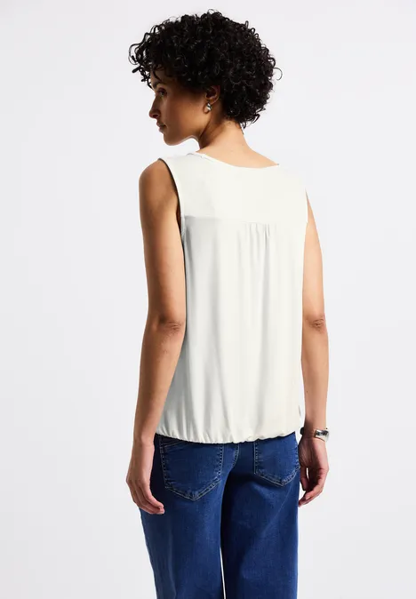 Basic Top off white