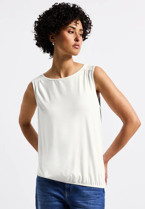 Basic Top off white