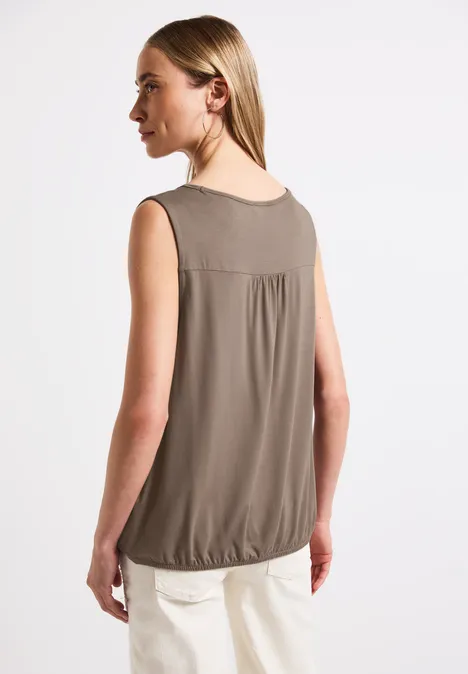 Basic Top stone brown
