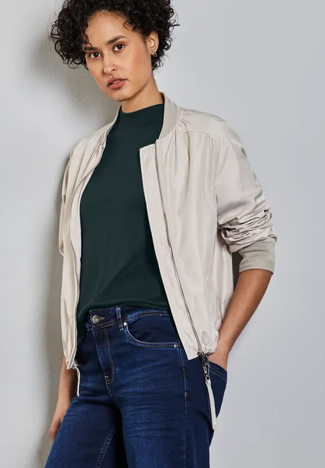 Turtleneck T-Shirt hunter green