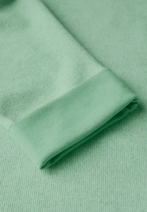 Shirt im Melange-Look tendril green mel.
