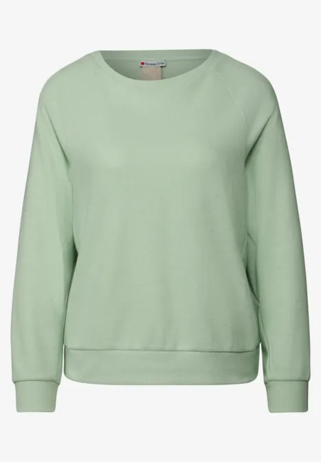 Kuscheliges Shirt milky green